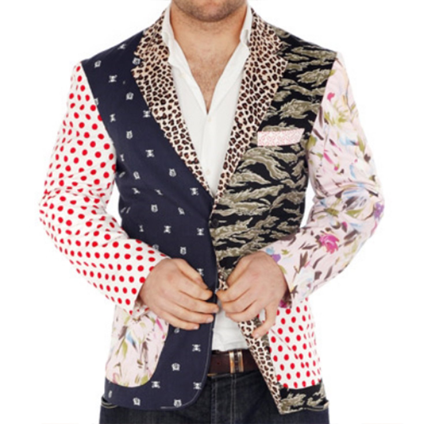 Morphsuits Foul Fashion Blazer, Small 37 inch Chest