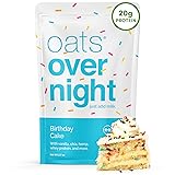 Oats Overnight Birthday Cake - Overnight Oats with