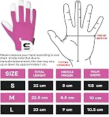 SAWANS Leather Gardening Gloves Thorns Proof for Women Men Pink M view 6