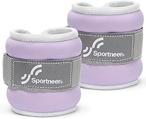 Sportneer Knöchelgewichte für Beine und Arme - Gewichtsmanschetten Set für Frauen und Männer für Krafttraining, Laufen, Walking, Fitness