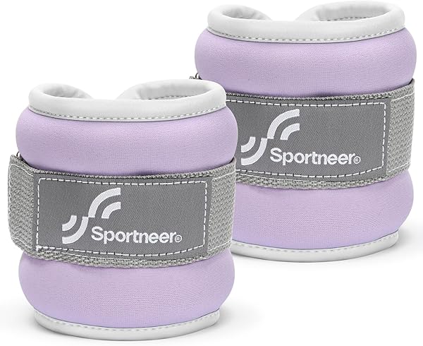 Sportneer Knöchelgewichte für Beine und Arme - Gewichtsmanschetten Set für Frauen und Männer für Krafttraining, Laufen, Walking, Fitness