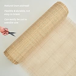 Rattan Cane Webbing Roll 24" x 120” Square Radio