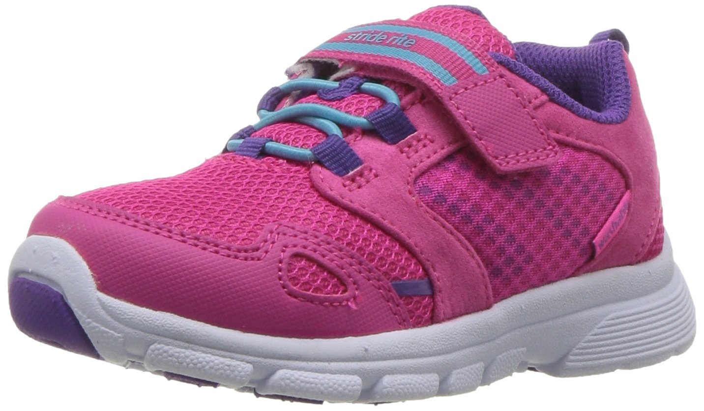 Stride Rite Girls� Made 2 Play Taylor Sneaker, Pink, 2.5 W Stride Rite Girls� Made 2 Play Taylor Sneaker, Pink, 2.5 W