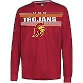 Ultra Game Men's NCAA Official Super Soft Supreme Long Sleeve T-Shirt