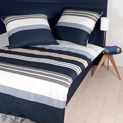 Janine Design Mako-Satin Bettwäsche J.D. 8481-08 135x200 cm + 80x80 cm