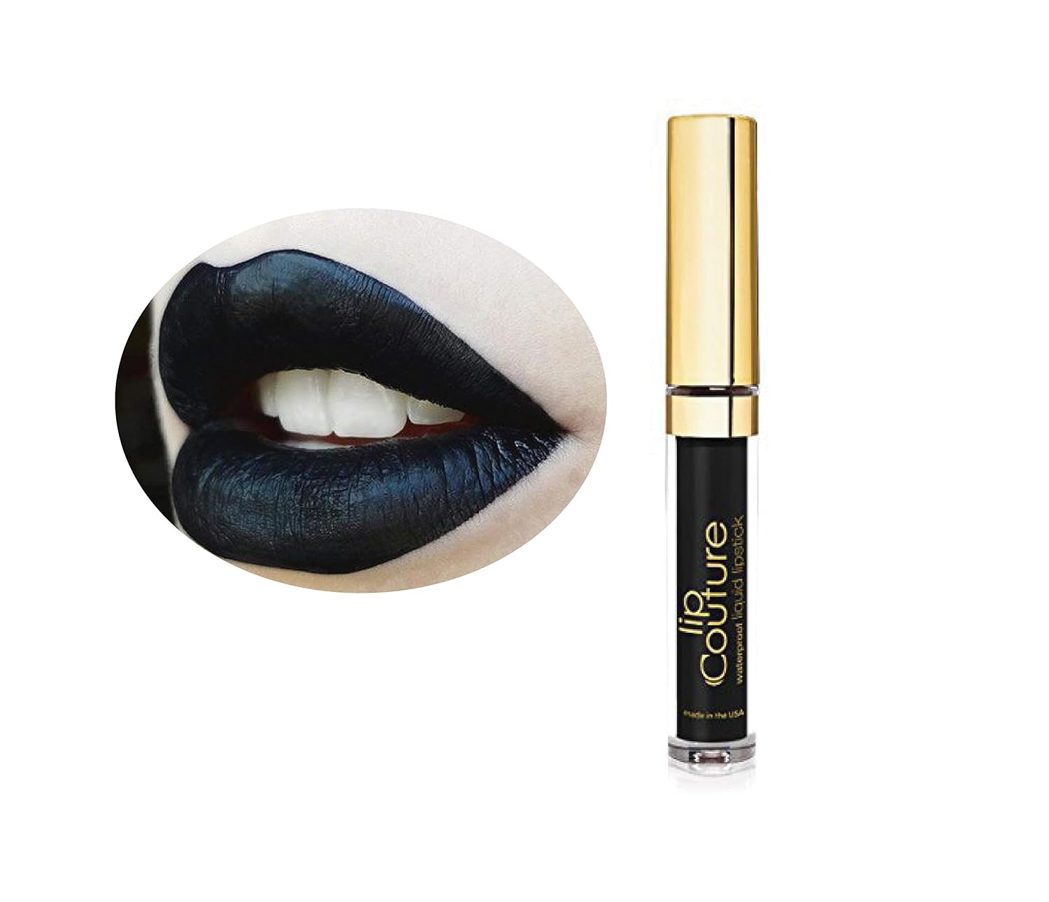 LA Splash Cosmetics Soft Liquid Matte Black Lipstick