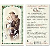 Gigi's Classy Kids Unfailing Prayer to St. Anthony Laminated Prayer Cards - Pack of 25-