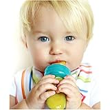 Nuby EZ Squee-Z Silicone Self Feeding Baby Food Dispenser - Colors May Vary