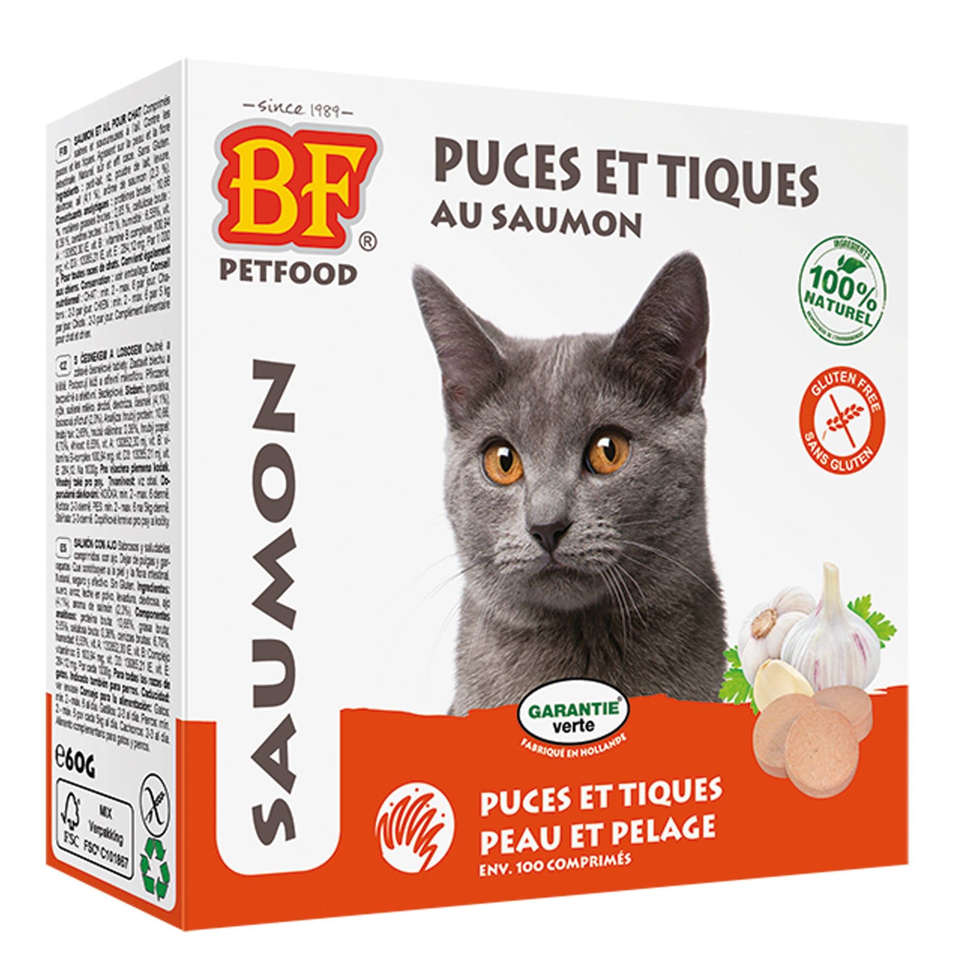 Biofood Cat Garlic Tablets - Salmon