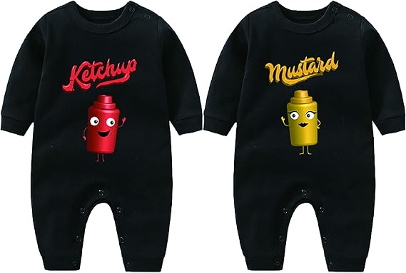 twins baby dress set