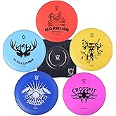 CROWN ME PDGA Approved Disc Golf Discs Set, Premium Flexible Plastic Multi-Pack, Complete Starter Kit for Beginners &amp; Adults
