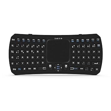 Kabellose Mini Tastatur mit Touchpad, Jelly Comb Bluetooth Kabellose Tragbare Handheld Multimedia Tastatur Deutsches Tastatur