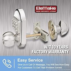 Bravex Keyless Entry Keypad Deadbolt Door Lock 304
