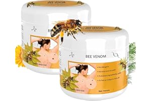 Lmuwecno Bee Venom Cream New Zealand Bee Venom Repair Cream Remove Spots for Women All Skin 2Pcs