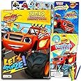 Blaze and The Monster Machines Coloring and Activity Book with Mini Cars Coloring Book with Stickers (Blaze Party Supplies)