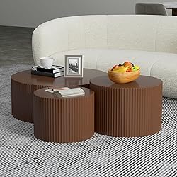 KEVINSPACE Living Room Coffee Table Set of