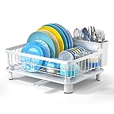YUWENUS Dish Drying Rack, Space-Saving Dish Rack