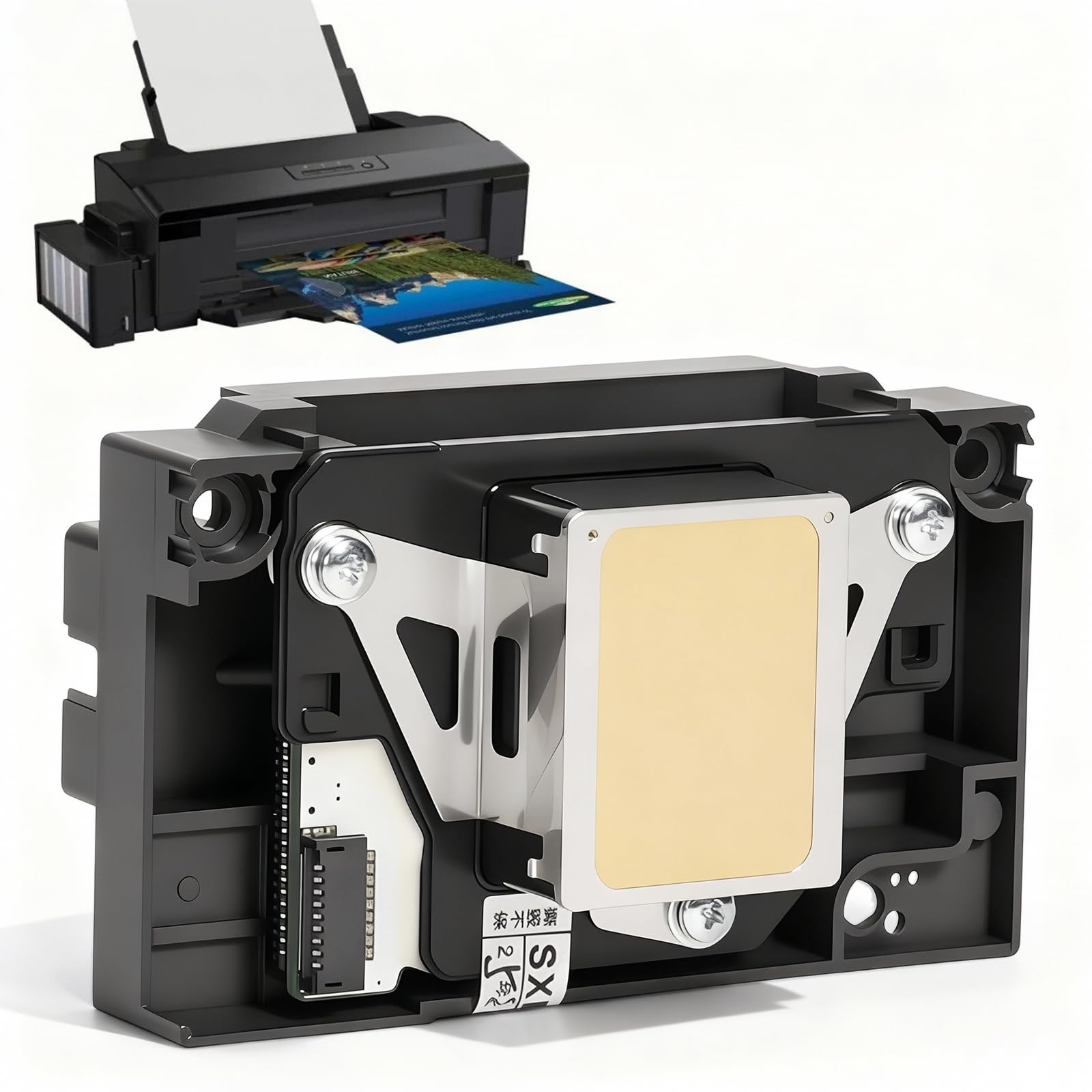 Photo 1 of VORGENS L1800 DTF Printhead, Fit for Epson DTF Printer L1800D R260 R270 R390 R1390 R1400 R1430 R1500W - Compatible with Impresora DTF L1800 Epson Textil Procolored Inkjet Printer
