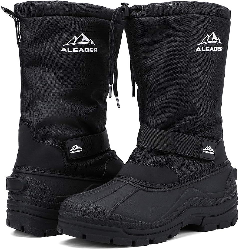  | ALEADER Men's Insulated Waterproof Winter Snow Boots | Snow Boots