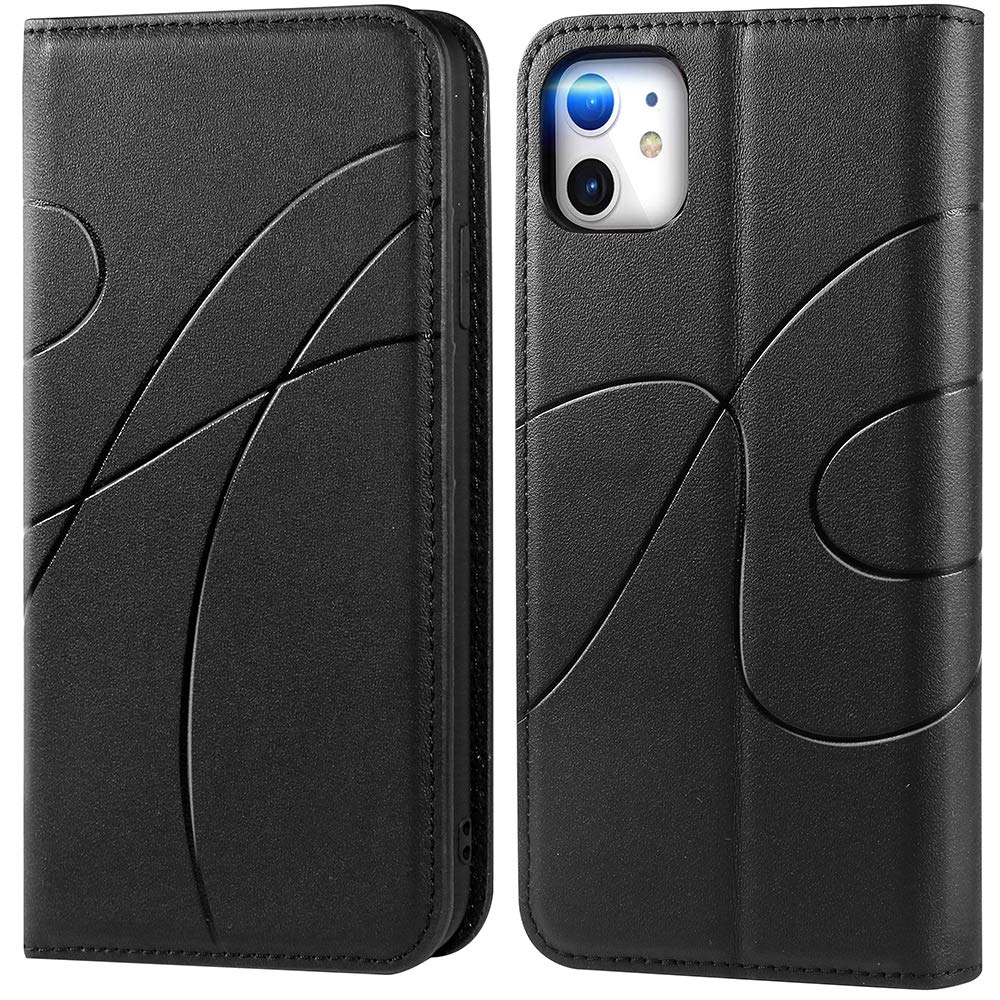 Reexir Iphone 11 Case Genuine Leather Iphone 11 Wallet Case