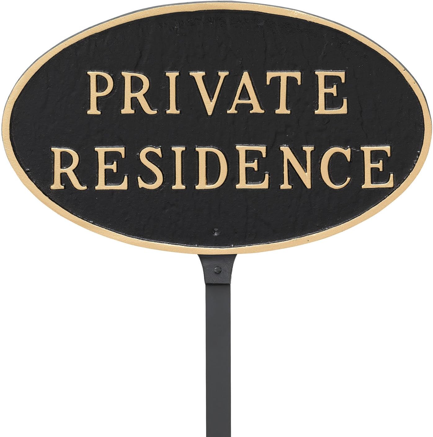 Plaques & Wall Art - Montague Metal Products 6 x 10-Inch Oval 