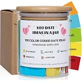 Original Design 100 Date Ideas In A Jar Color Coded Date Ideas Jar