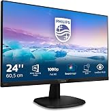 Philips 24" FHD IPS Monitor 75Hz 4ms Speakers Narrow Border HDMI VGA