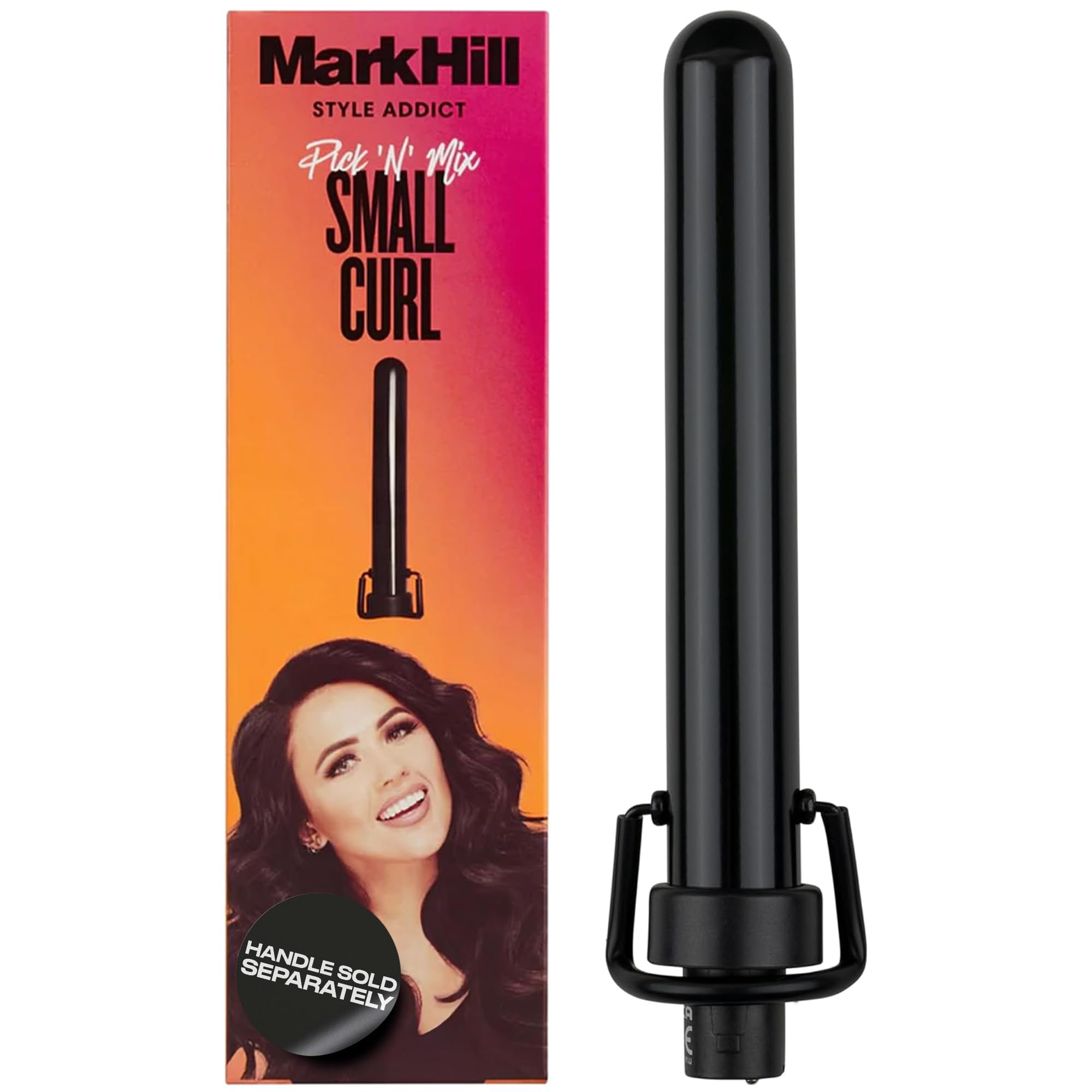 Mark Hill Pick 'N' Mix Interchangeable Curling Wand - Small Curl Barrel - 24 mm - Black (Handle Not Included)
