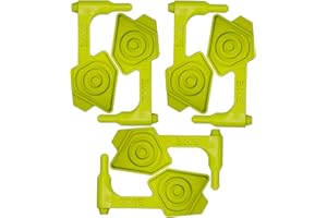 SHOOTING MADE EASY SME Chamber Safety Flag | Shooting Versatile Universal Highly Visible Bright Green Safety Empty Chamber Indicator - Pack of 6
