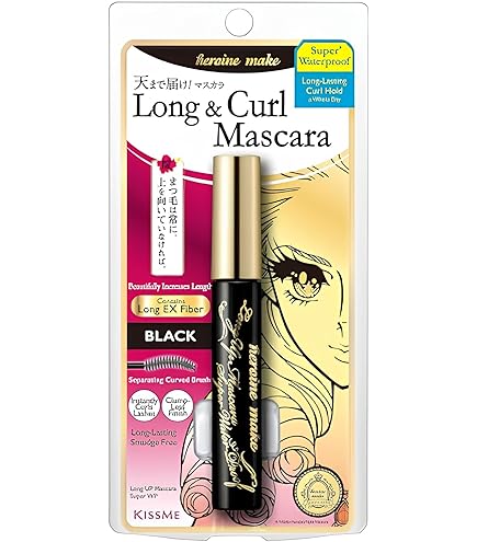 KissMe Isehan Heroine Make Volume Up Mascara Super WP - 01 Black