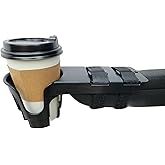 Nearly Universal OH - Wheelchair Cup Holder, Cup Holder for Electric Wheelchair and Mobility Scooter, Black