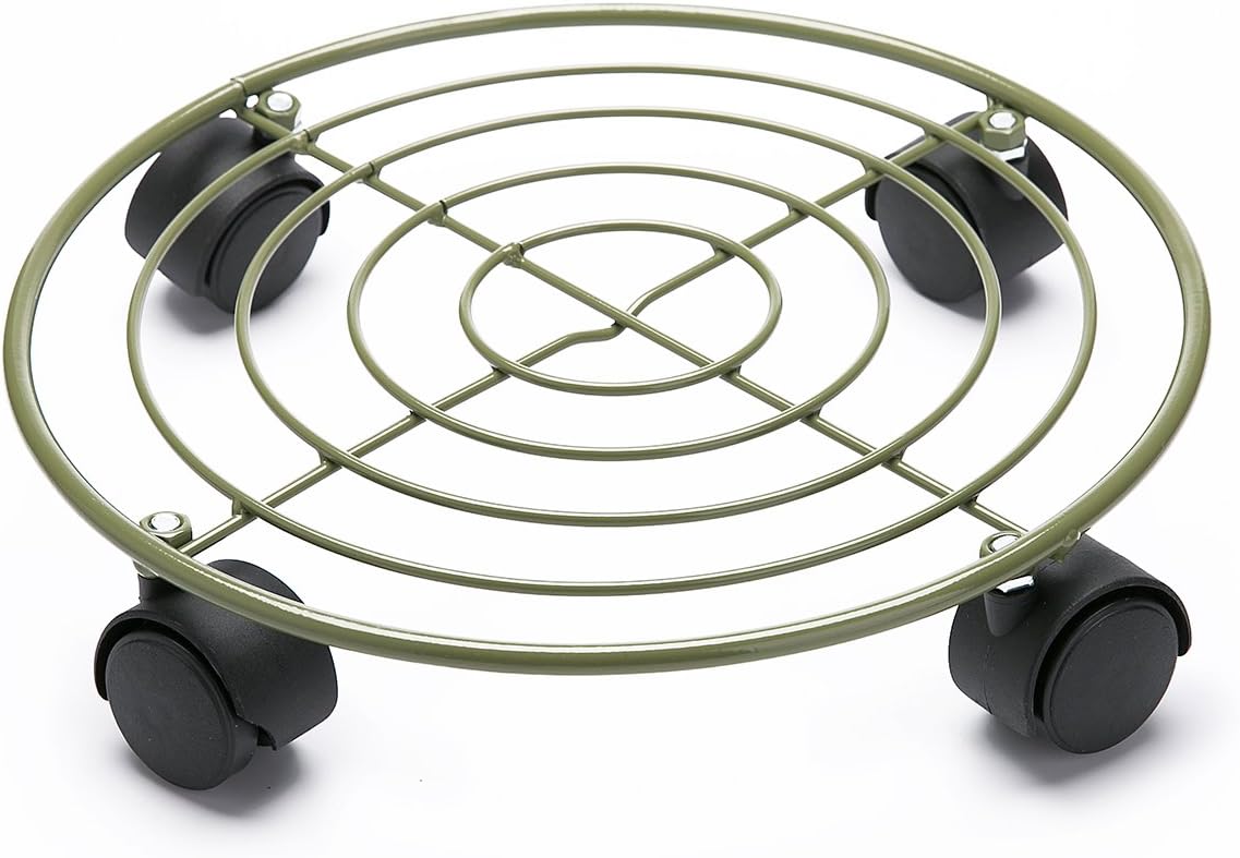 HeavyDuty Saucers, Carbon Steel Plant Dolly,Plant Pot Mover,Flowerpot