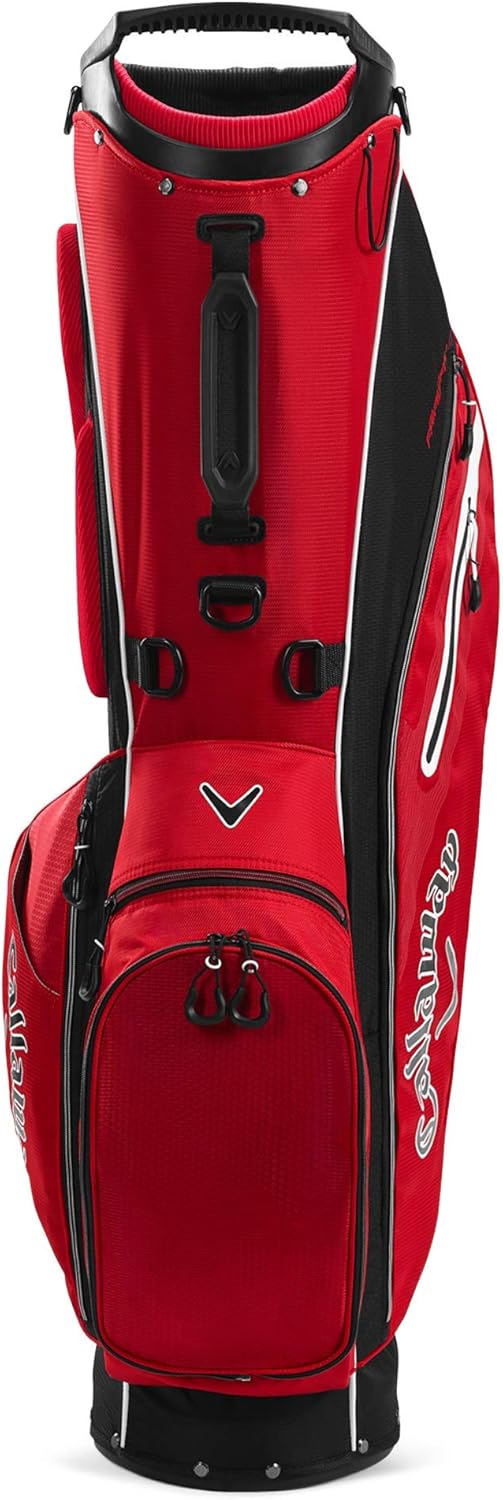 Callaway Golf 2020 Fairway C Stand Bag (White/Black/Yellow, Single Strap) : Sports & Outdoors