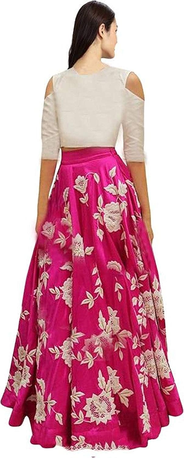 ds fabs silk;cotton silk lehenga choli