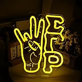 Sigma Sorority Neon Signs Gesture Neon Lights Signs, Rho Sorority Gifts for Women,Neon Lights with USB Power and Dimmable Paraphernalia LED Neon Signs for Birthday Party Decorative