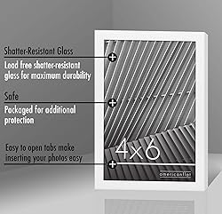 Americanflat 4x6 Picture Frame with