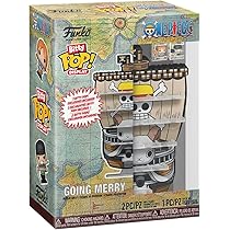 Funko Pop! Bitty Ride: One Piece - Going Merry with Monkey D. Luffy - 0.9 pulgadas y 1.3 pulgadas (2.3 y 3.3 cm) - Coleccionable de anime - Producto oficial Funko Pop! Bitty Ride: One Piece - Going Merry with Monkey D. Luffy - 0.9 pulgadas y 1.3 pulgadas (2.3 y 3.3 cm) - Coleccionable de anime - Producto oficial