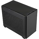 Cooler Master NR200 Mini-ITX PC Case, High Airflow, 330mm GPU Support | 155mm Air Cooler Support, 330mm Graphics Card Support, 280mm AIO Radiator Support, SFX PSU Support, Horizontal GPU Mount