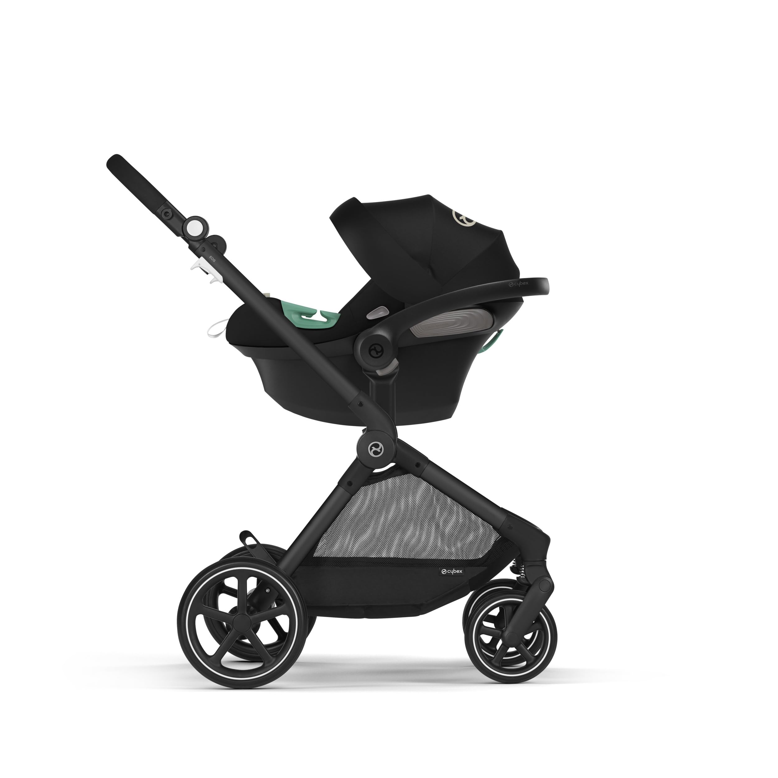 Cybex Eos BLK TS Aton B2 Travel System a...