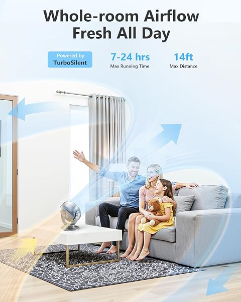 AGEYOU DESK FAN FOR OFFICE, 90°OSCILLATING FAN WITH 6000MAH RECHARGEABLE, 10 SPEEDS 4H TIMER 270°TILT ADJUSTMENT, 28DB ULTRA-QUIET PORTABLE PERSONAL TABLE FANS, GIFTS FOR CHRISTMAS WOMEN MEN HOME