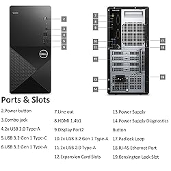 Dell Tower PC Desktop Computer for Home Business