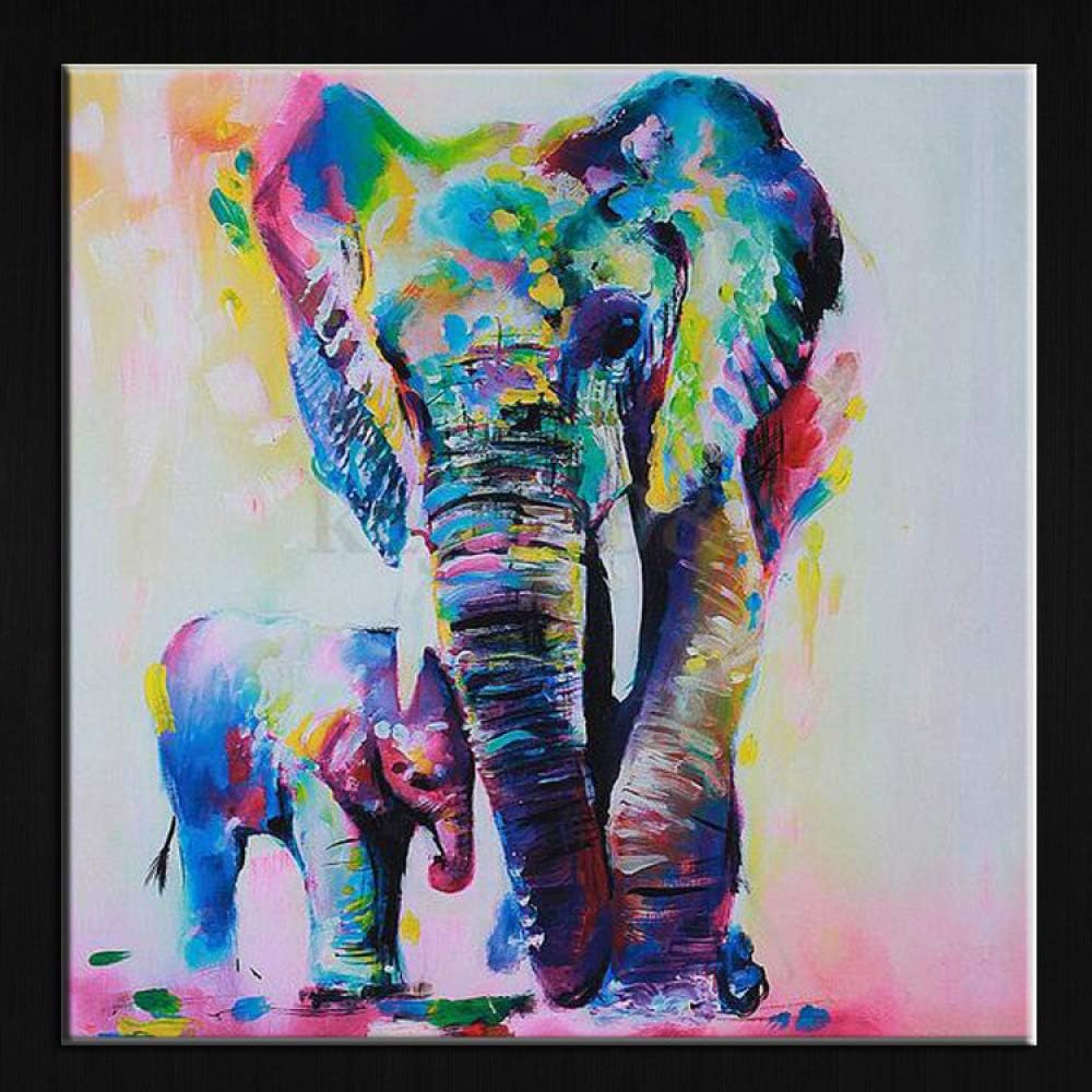 zlhcich Elephant inkjet explosion home decoration painting PGP74 50 * 50cm painting core