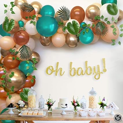 woodland baby shower decorations for boy