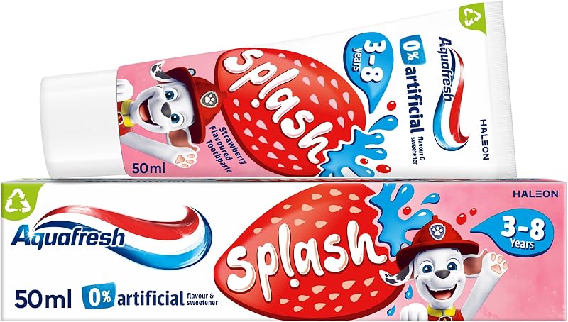 Aquafresh Kids Splash Strawberry Toothpaste 50ml
