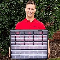 Akro-Mils 44-Drawer Plastic Drawer Storage Cabinet