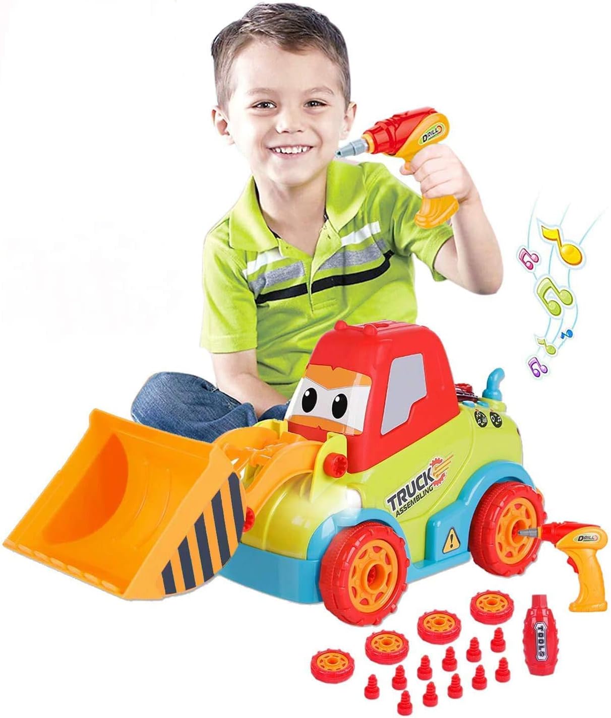 truck assembling toys