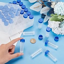 OLYCRAFT 36Pcs 5ml Cryo Tubes Plastic Vials with