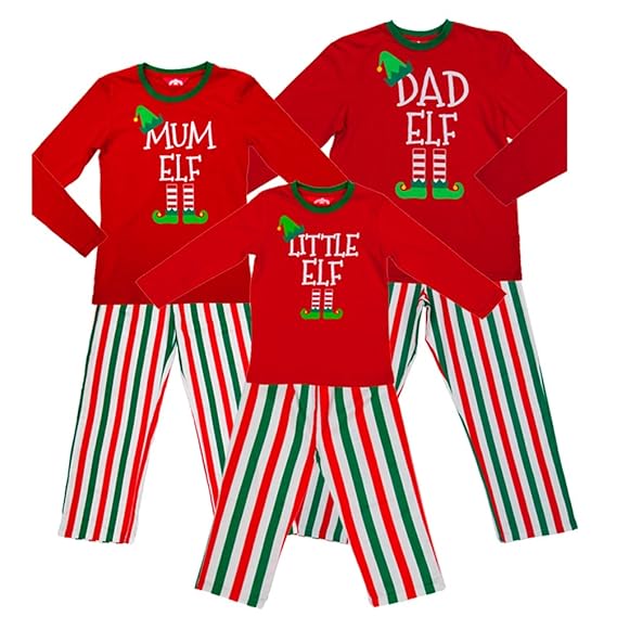 red elf pyjamas