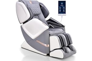 MYNTA 2024 4D Massage Chair for Full Body, Zero Gravity Recliner with 4D+2D Dual Mechanism, Waist & Shawl Heating with Extended SL-Track, Foot & Calf Massager, Music Sync with Hi-Fi Bluetooth Speaker