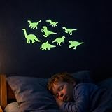 D.A.Y. Republic 24ct 3D Glow Dinosaurs Fluorescent Wall Decals Sensory Nursery view 8